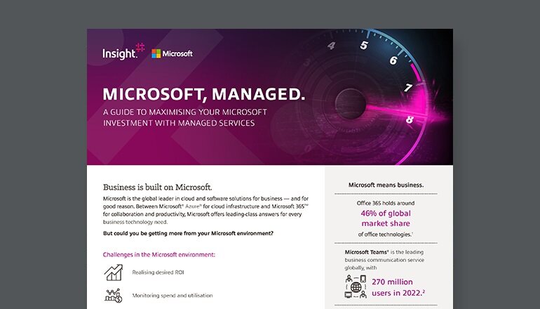 Article A Guide to Maximising your Microsoft Investment with Managed Services  Image