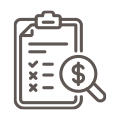 Hospital bill financial icon