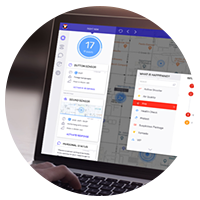 Close up of Edison dashboard on laptop