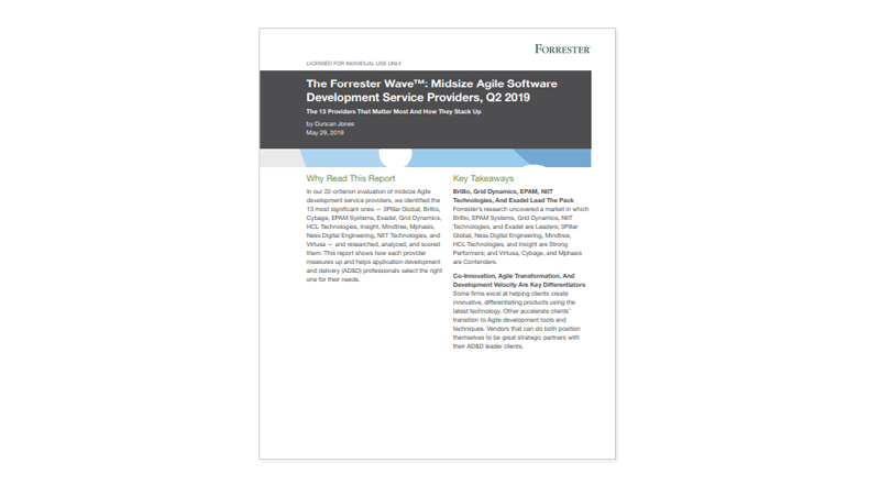 Cover to Forrester: The Forrester Wave, which you can register to download from this page