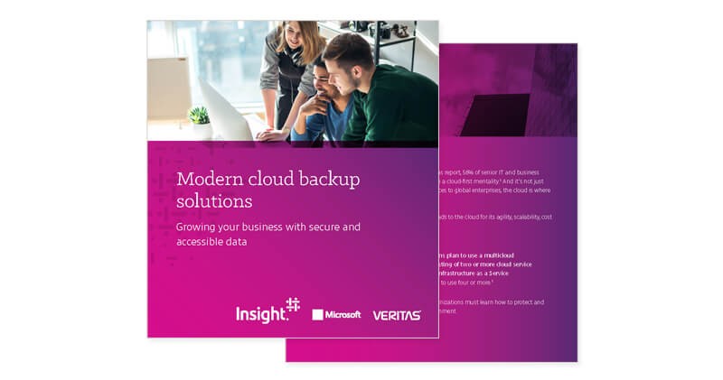Moder cloud backup solutions cover