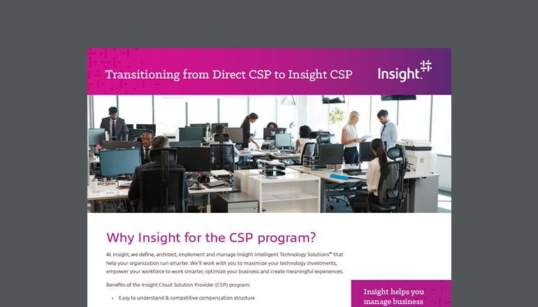 Transitioning to Insight CSP thumbnail