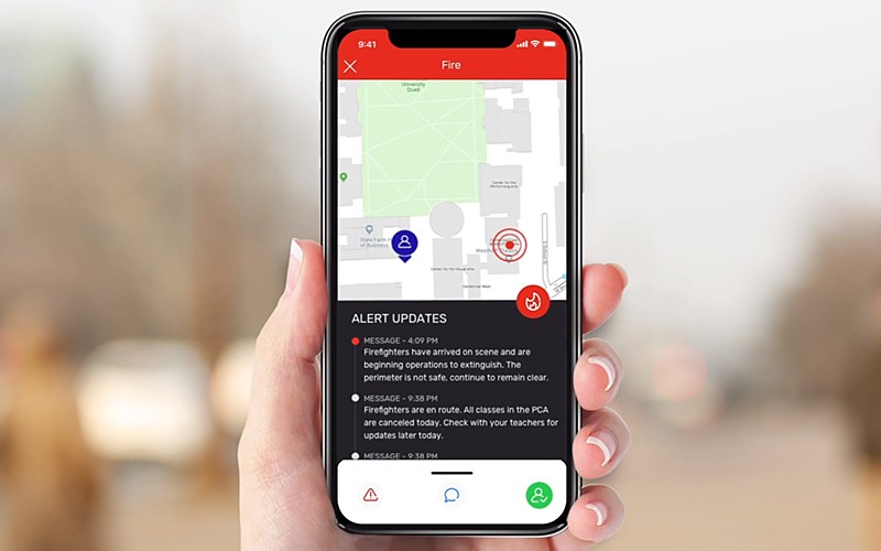 Close up of Project Edison app dashboard on mobile device