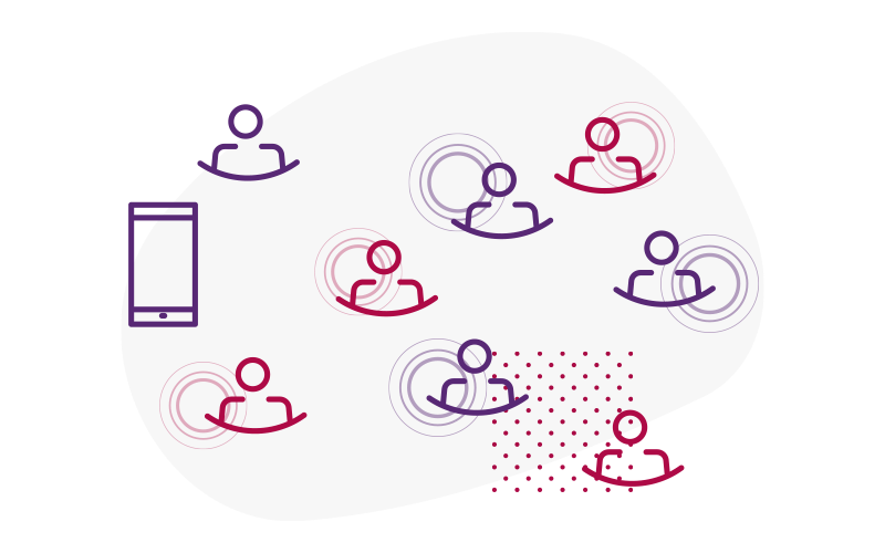 Business professional using automated workflows and self-service tools. 