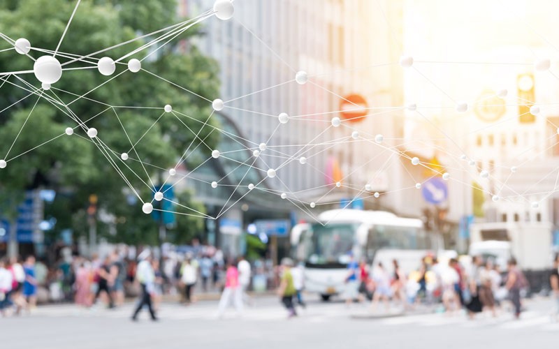 Connected platform IoT concept