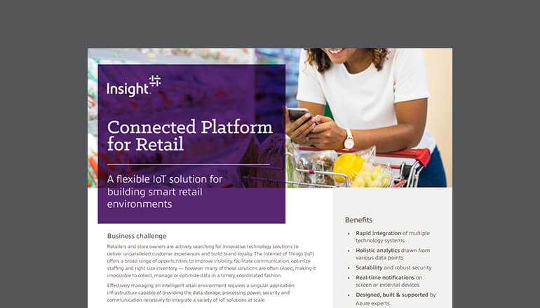Read the Connected Platform for Retail datasheet